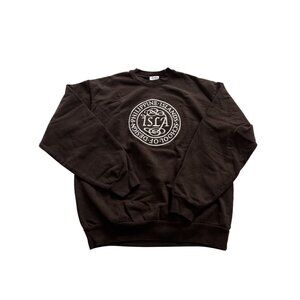 Isla Visual Arts Crewneck in Brown